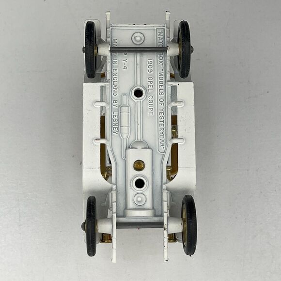 Vintage Lesney Matchbox Of Yesteryear 1909 Opel Coupe No Y-4 - Made in England - Picture 8 of 15